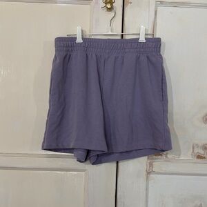 H&M Women's Lavender Athletic Shorts